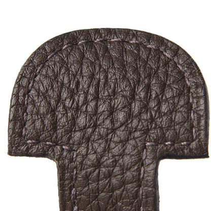 Hermes Taurillon Clemence Evelyne III GM Cacao 9 of 9