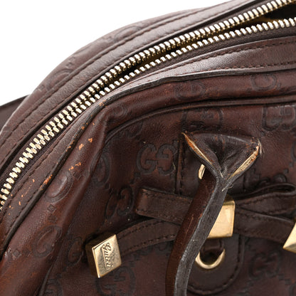 Gucci Guccissima Small Princy Satchel Brown 16 of 21