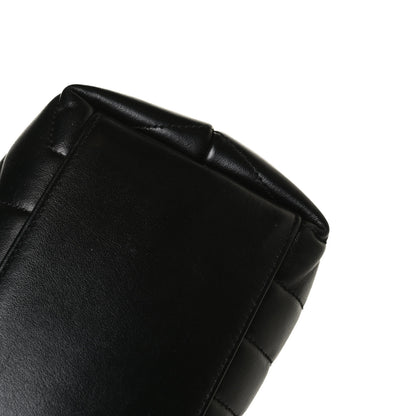 Saint Laurent Calfskin Y Quilted Monogram Medium Loulou Chain Satchel Black 11 of 17