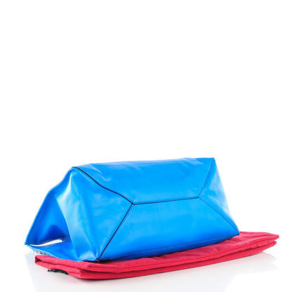 Valentino Garavani Nappa Medium Rockstud Soft Tote Blue Fluo 5 of 8