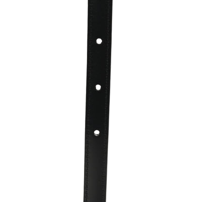 Celine Taurillon Calfskin 13mm Mini Maison Belt 85 34 Black 4 of 6