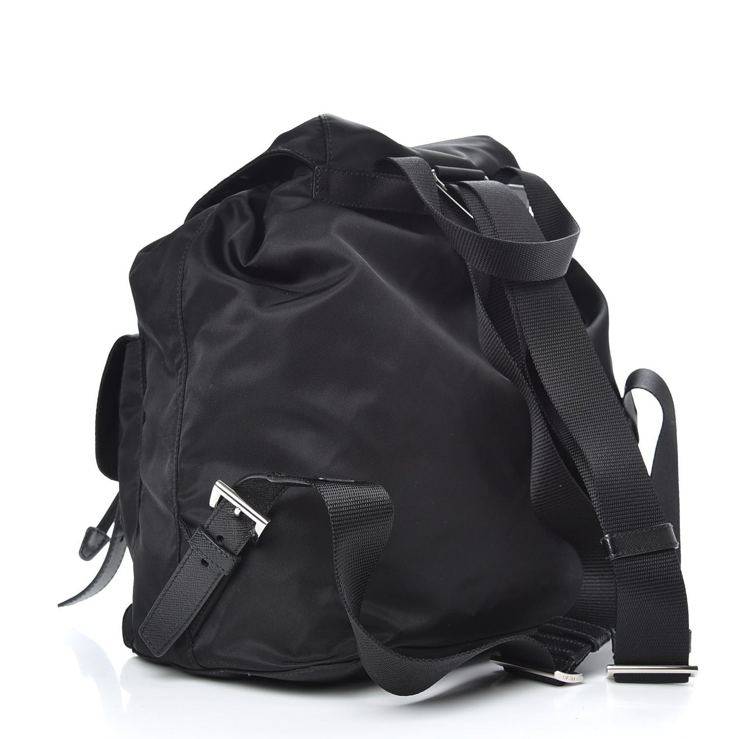 Nylon Vela Large Backpack Black