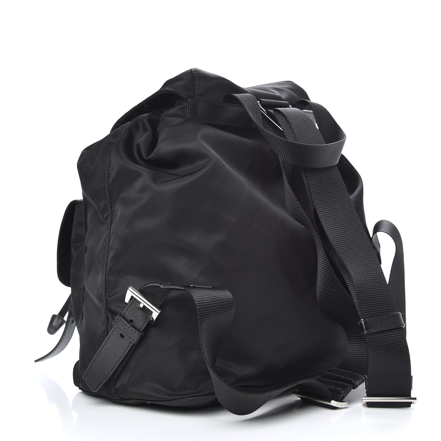 Prada Nylon Vela Large Backpack Black 2 of 7
