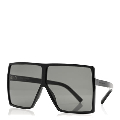 Saint Laurent Acetate Betty Sunglasses SL183 Black 1 of 8