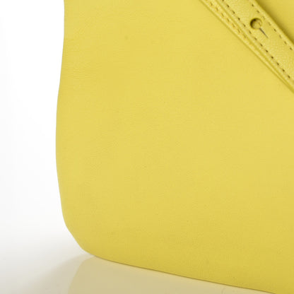 Celine Lambskin Small Trio Crossbody Bag Fluo Yellow 9 of 11