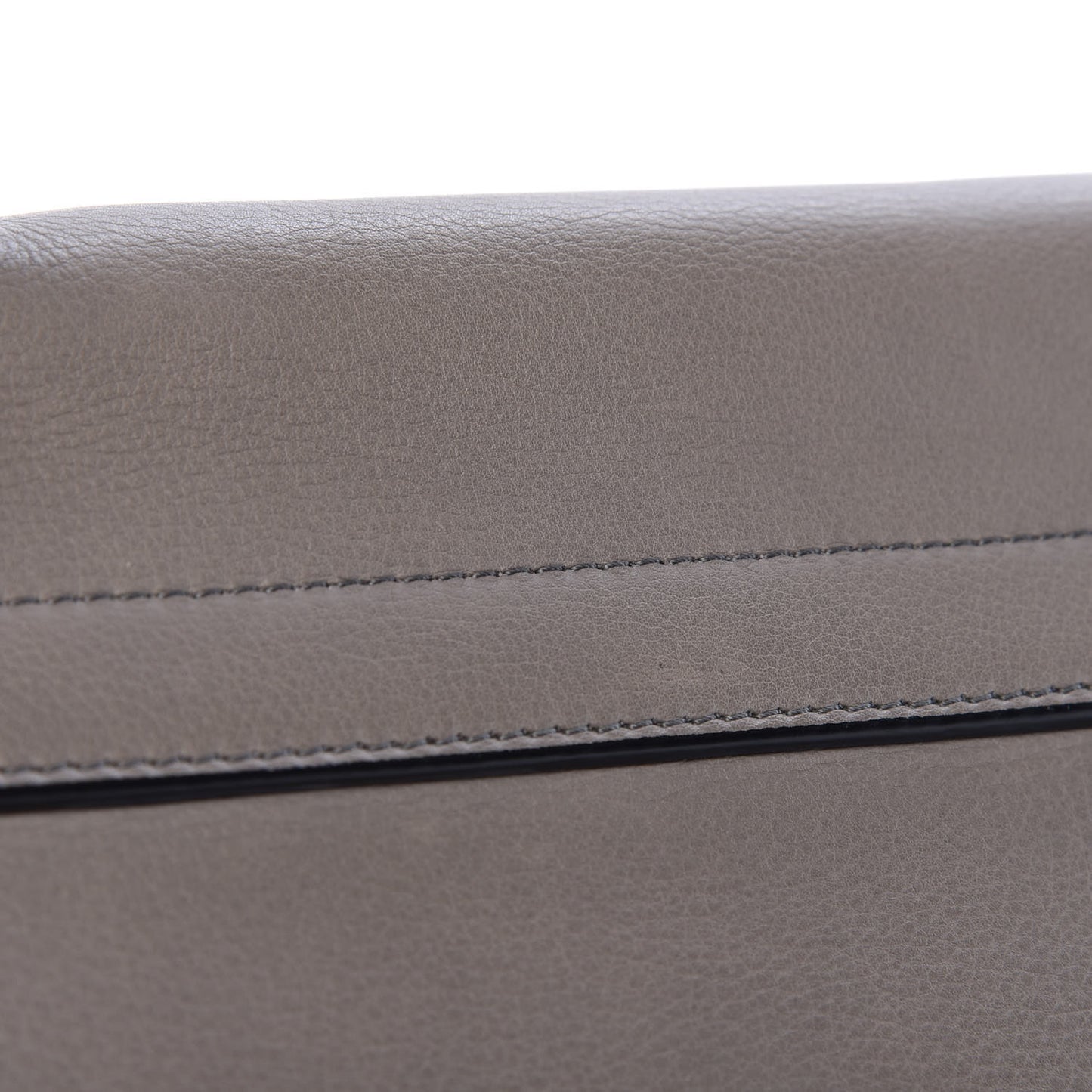 Calfskin Suede Medium Trapeze