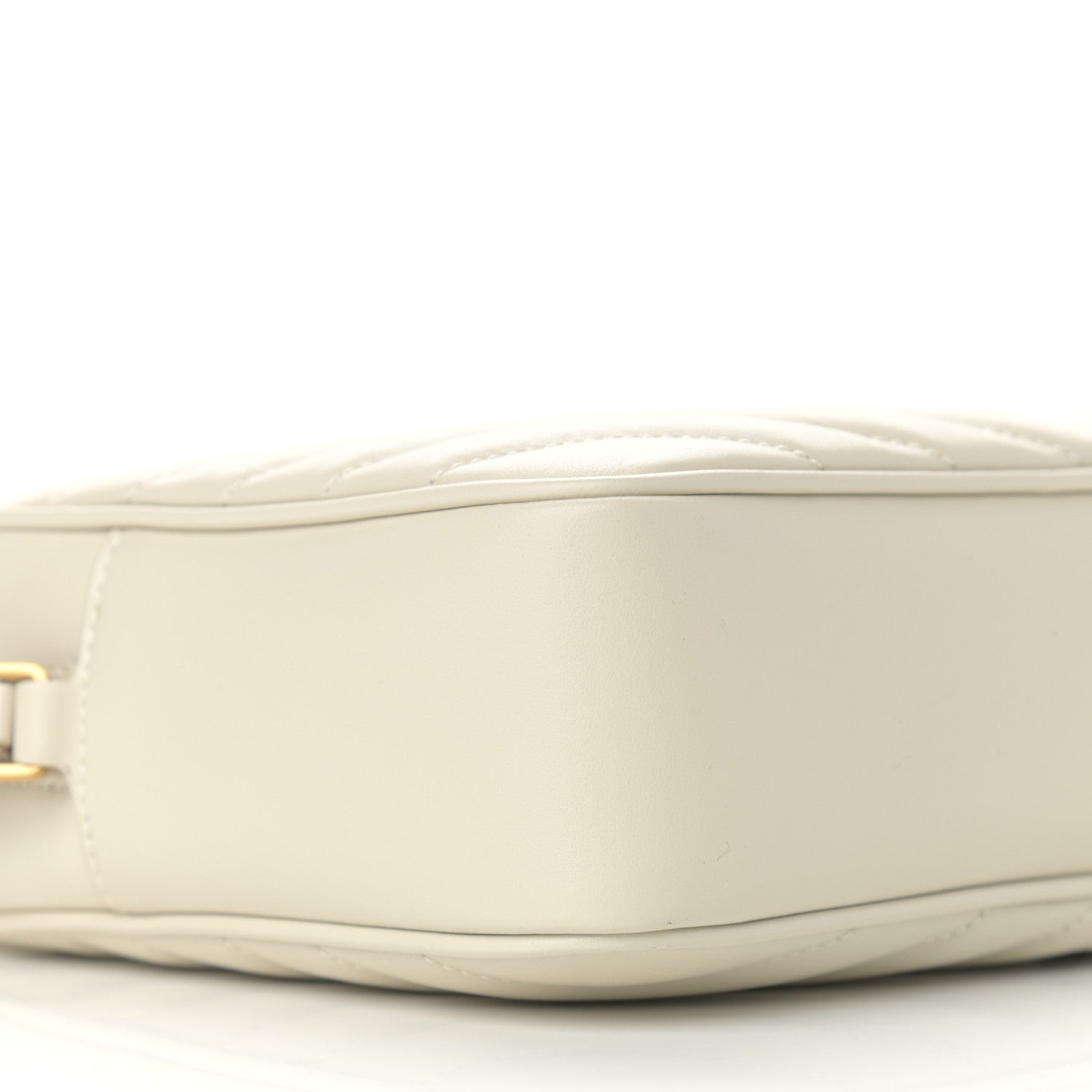 Saint Laurent Calfskin Matelasse Monogram Lou Camera Bag Crema Soft 7 of 8
