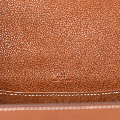 Hermes Barenia Faubourg Mini Sac Roulis Fauve 17 of 20