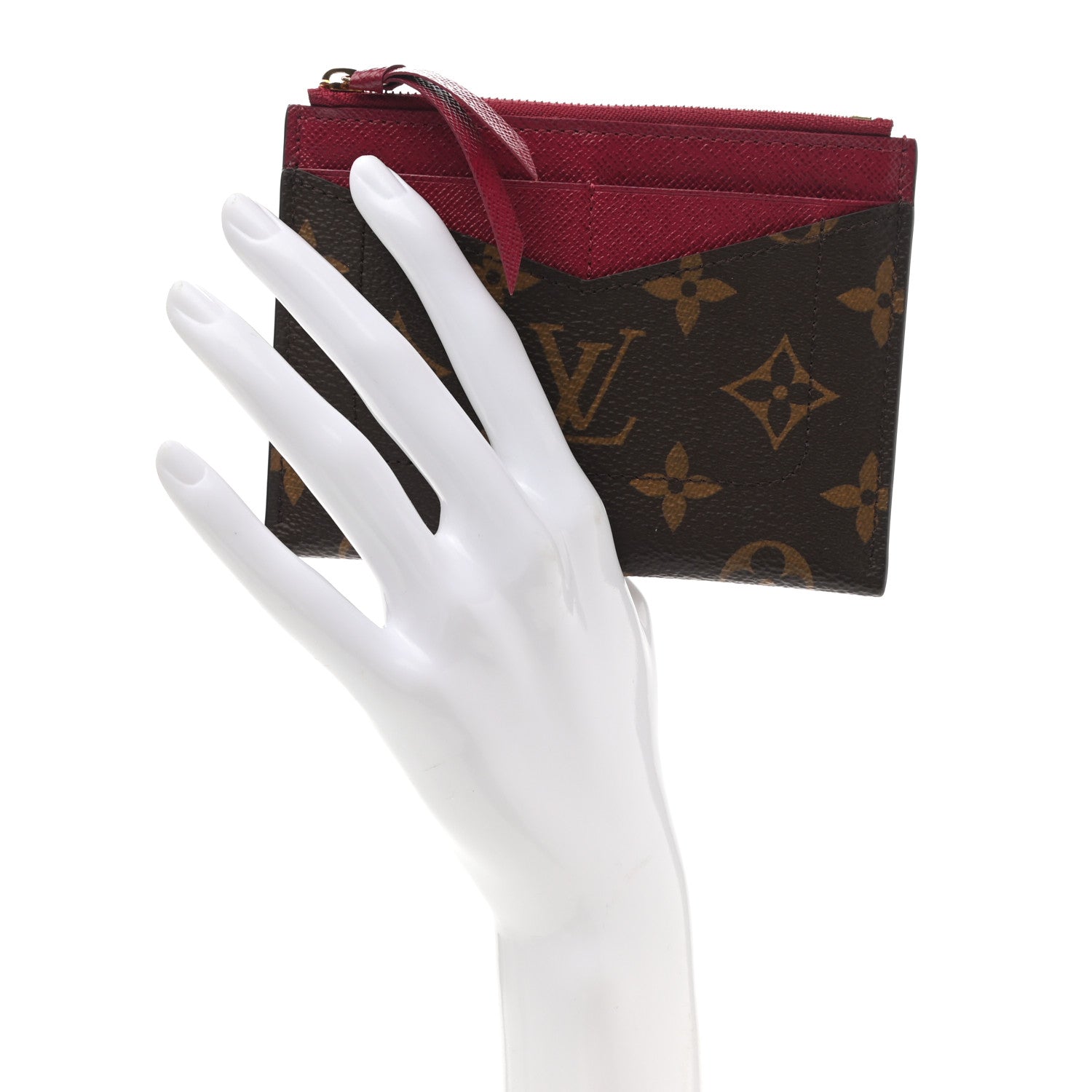 Louis Vuitton Monogram Zipped Card Holder 2 of 6