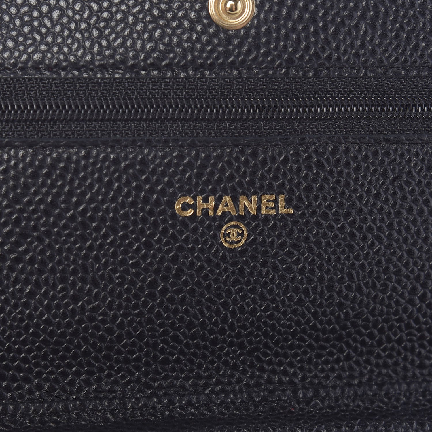Chanel Caviar Quilted Wallet On Chain WOC Black 8 of 11