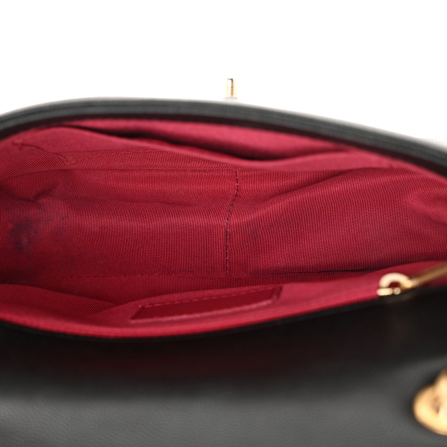 Caviar Quilted Small Fashion Therapy Flap Bag Black