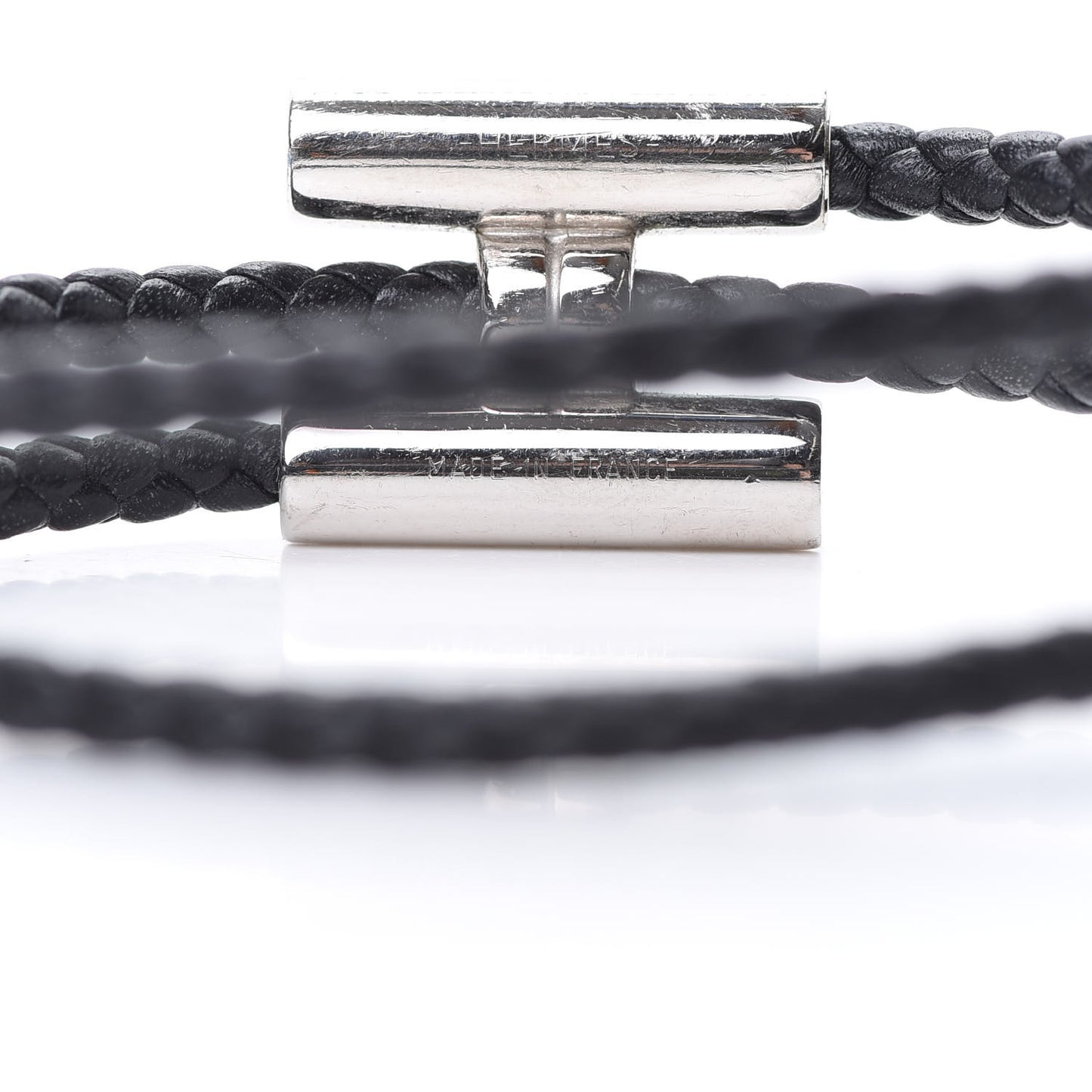 Swift Double Wrap Cord Tournis Tresse Bracelet T5 Black