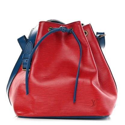 Louis Vuitton Epi Petit Bi-Color Noe Borneo Castillan Red 1 of 16