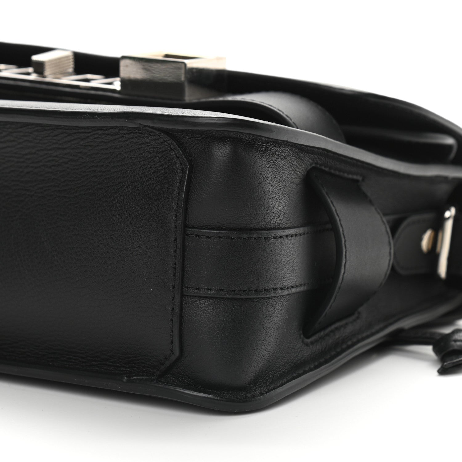 Proenza Schouler Calfskin Mini PS11 Classic Shoulder Bag Black 9 of 9