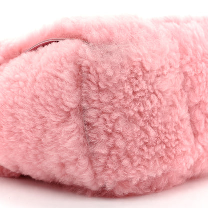 Bottega Veneta Shearling Small Intrecciato Arco Tote Popsicle 10 of 11