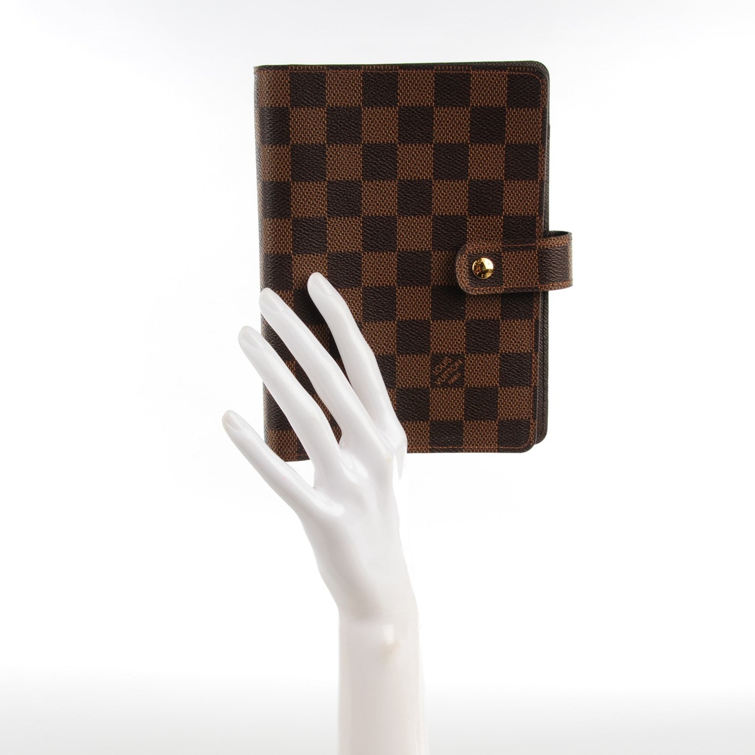 Louis Vuitton Damier Ebene Medium Ring Agenda Cover 2 of 7