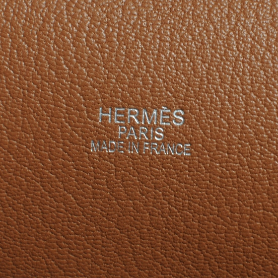 Hermes Taurillon Clemence Jypsiere 37 Gold 7 of 8