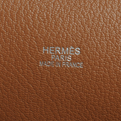 Hermes Taurillon Clemence Jypsiere 37 Gold 7 of 8