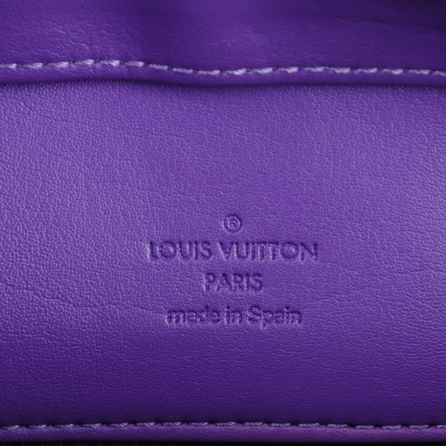 Louis Vuitton Vernis Houston Purple 7 of 7