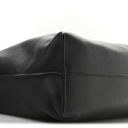 Loewe Calfskin Large Flamenco Knot Bag Black 9 of 10