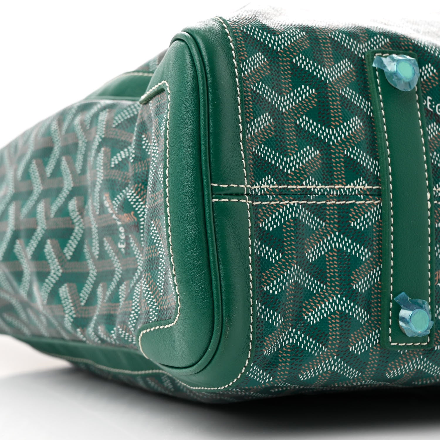Goyard Goyardine Voltaire Tote III Green 10 of 11