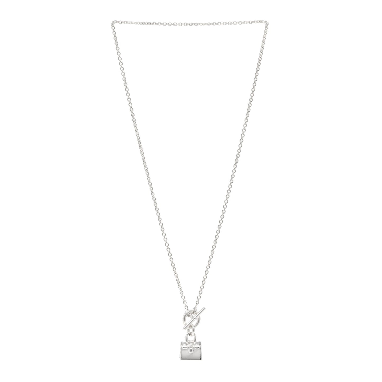 Sterling Silver Birkin Amulette Pendant Necklace