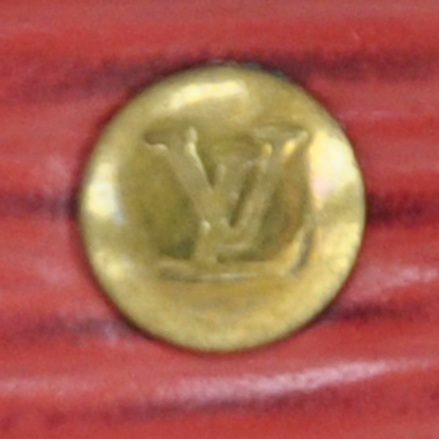 Louis Vuitton Epi Key Pouch Red 5 of 8