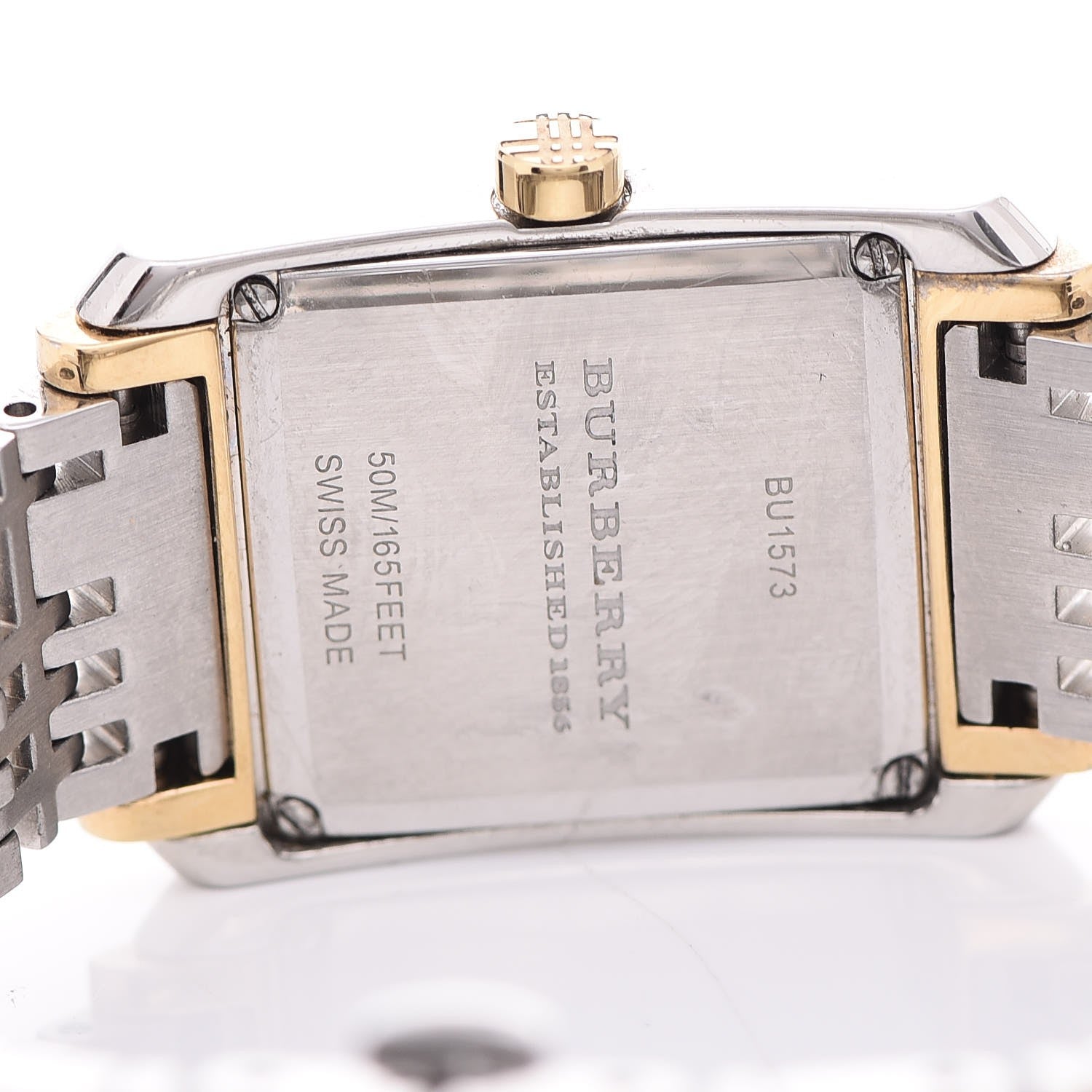 Burberry Stainless Steel 25mm Nova Check Quartz Watch BU1573 5 of 7