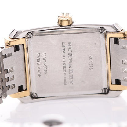 Burberry Stainless Steel 25mm Nova Check Quartz Watch BU1573 5 of 7