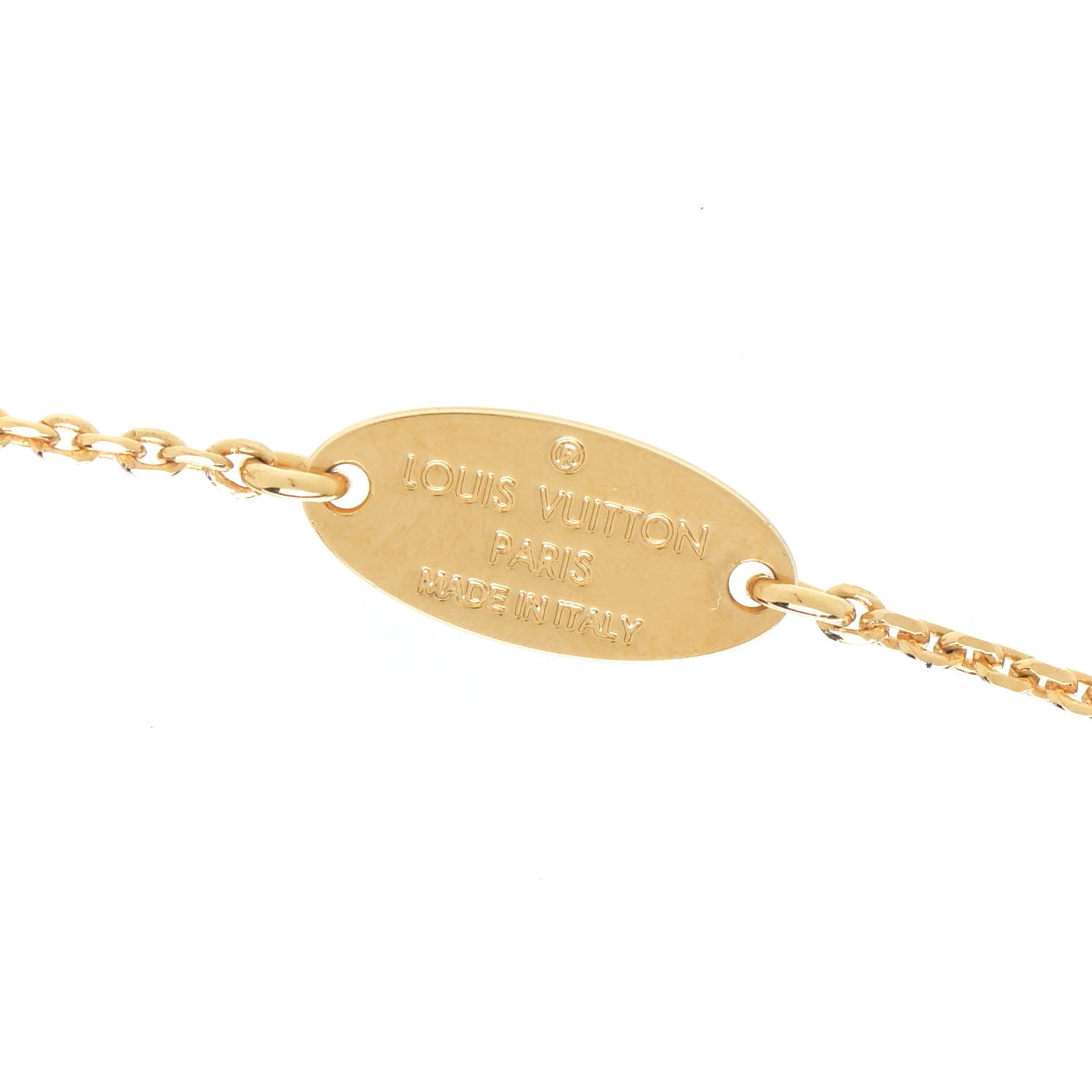 Louis Vuitton LV And Me Letter C Necklace Gold 6 of 8