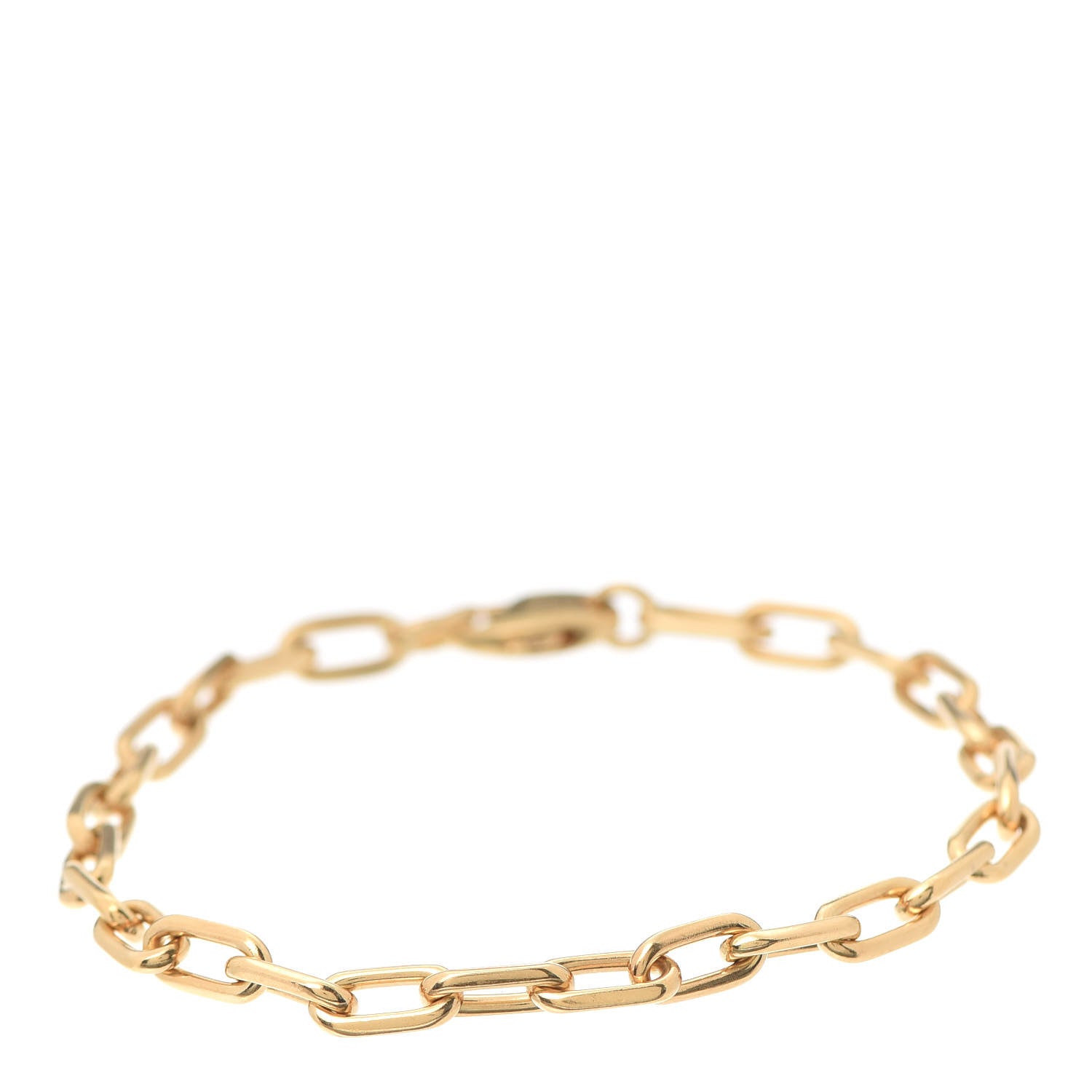 Cartier 18K Yellow Gold Spartacus Link Chain Bracelet 1 of 5