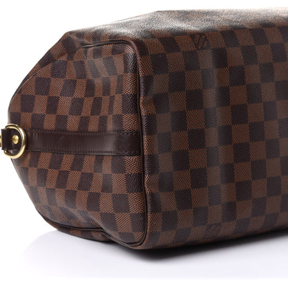 Louis Vuitton Damier Ebene Speedy Bandouliere 30 9 of 10