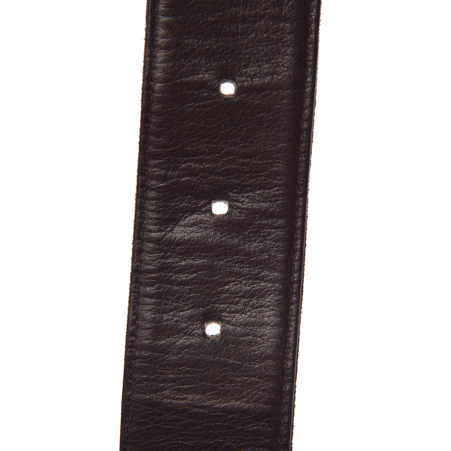 Chanel Suede CC Belt 75 30 Dark Brown 6 of 8
