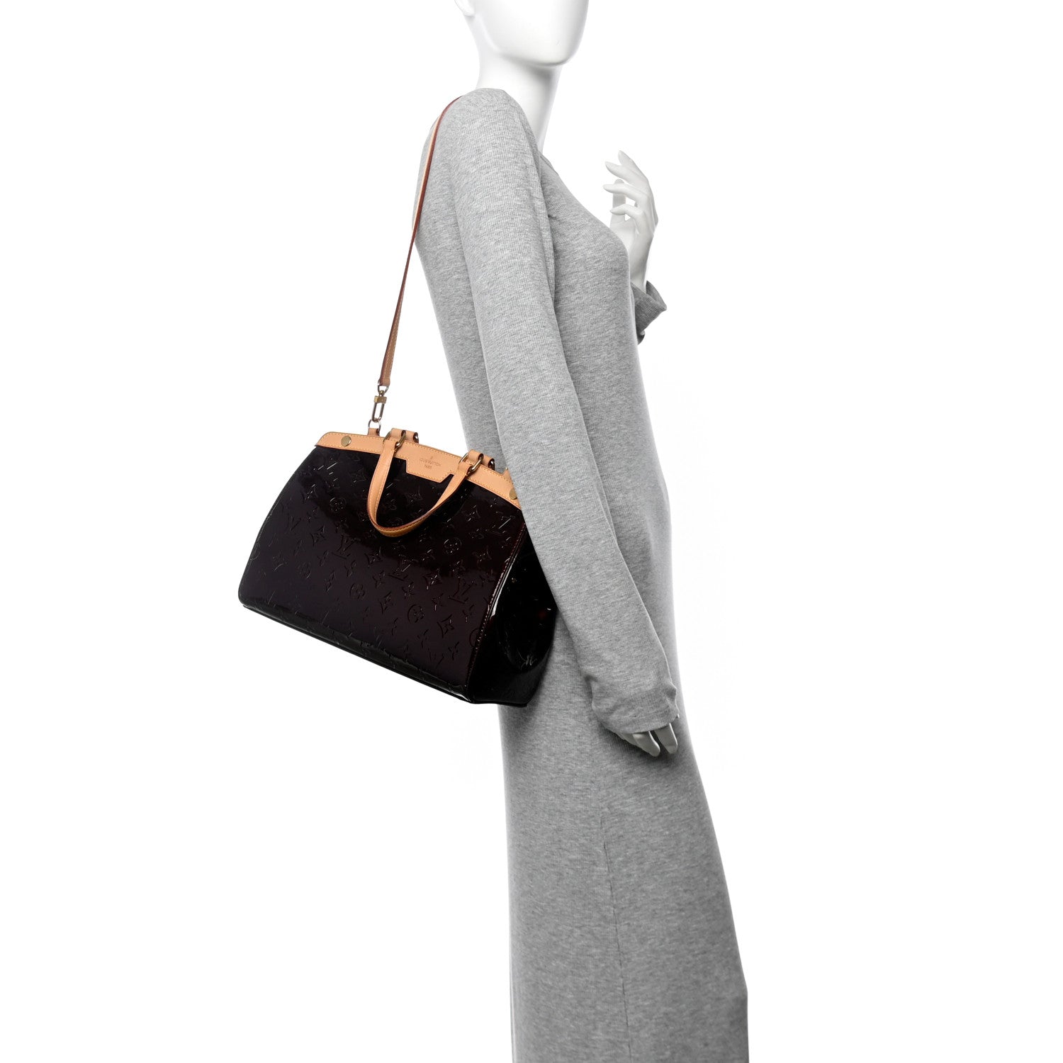 Louis Vuitton Vernis Brea MM Amarante 2 of 9