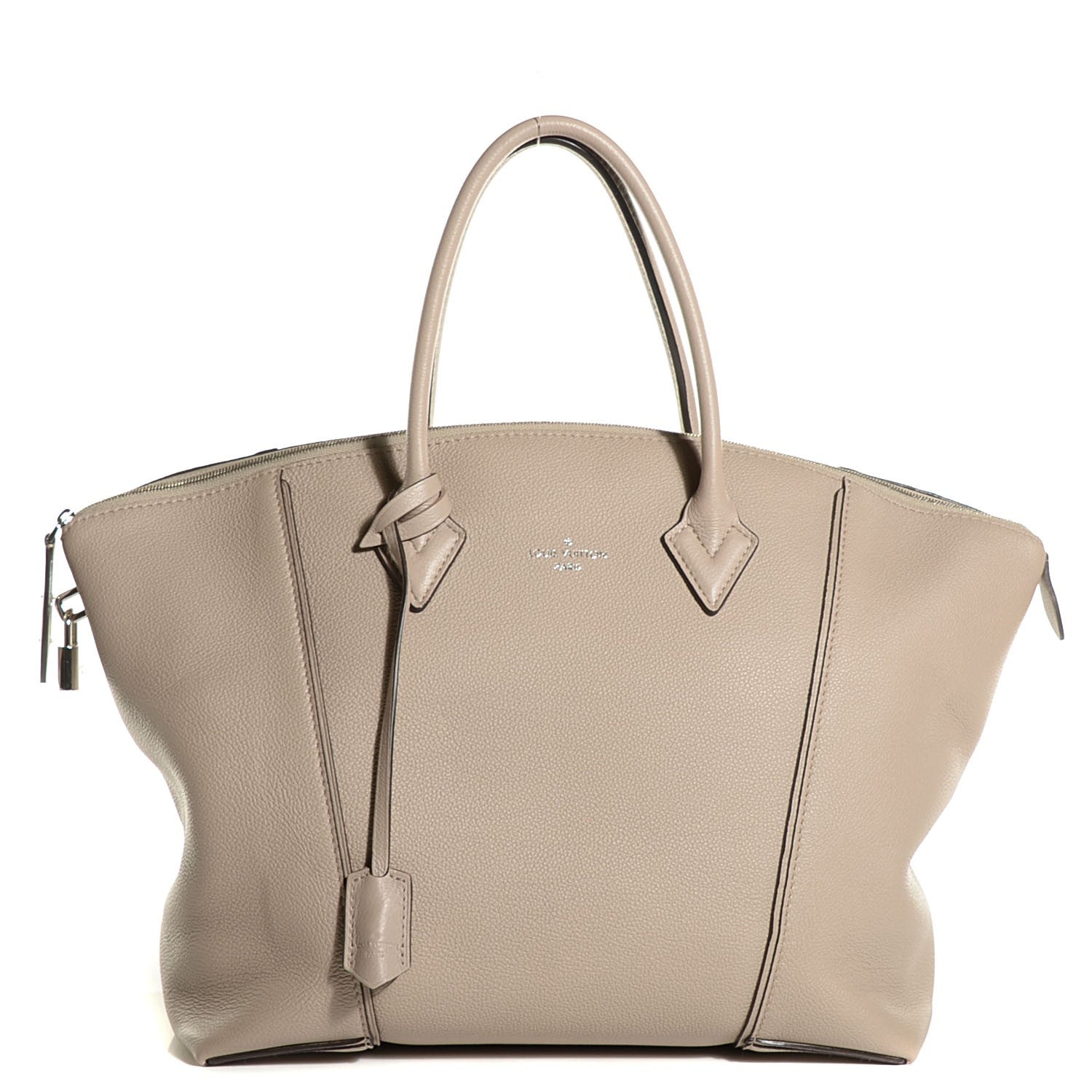 Louis Vuitton Veau Cachemire Soft Lockit MM Galet 17 of 32