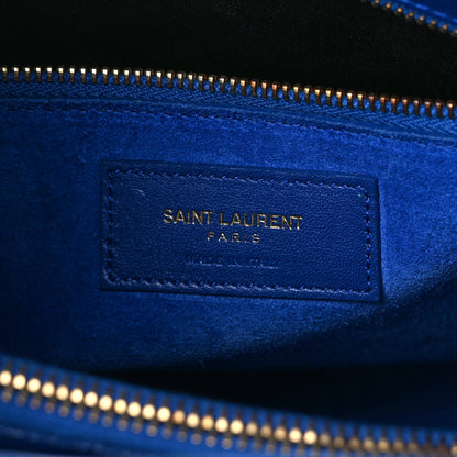 Saint Laurent Calfskin Small Sac De Jour Royal Blue 6 of 13