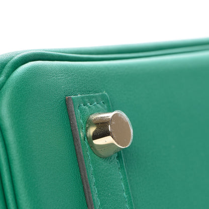 Hermes Swift Birkin 25 Vert Vertigo 16 of 35