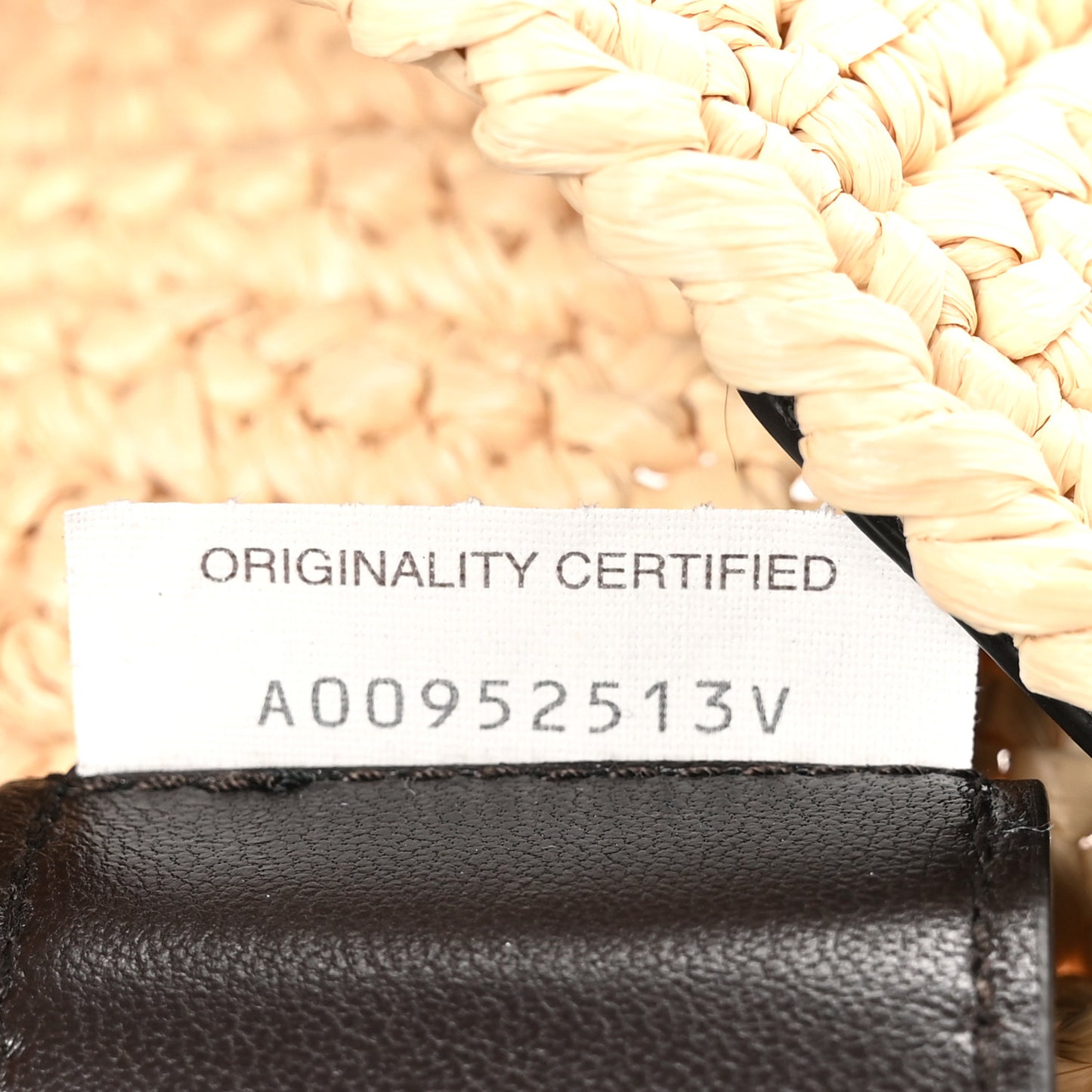 Raffia Crochet Sardine With Chain Bag Natural Fondant