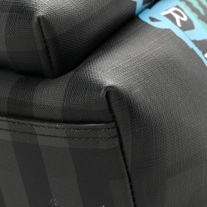 Burberry Canvas London Check Print Abbeydale Backpack Black 13 of 16