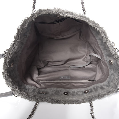 Chanel Canvas Small Double Face Tote Gray 5 of 8
