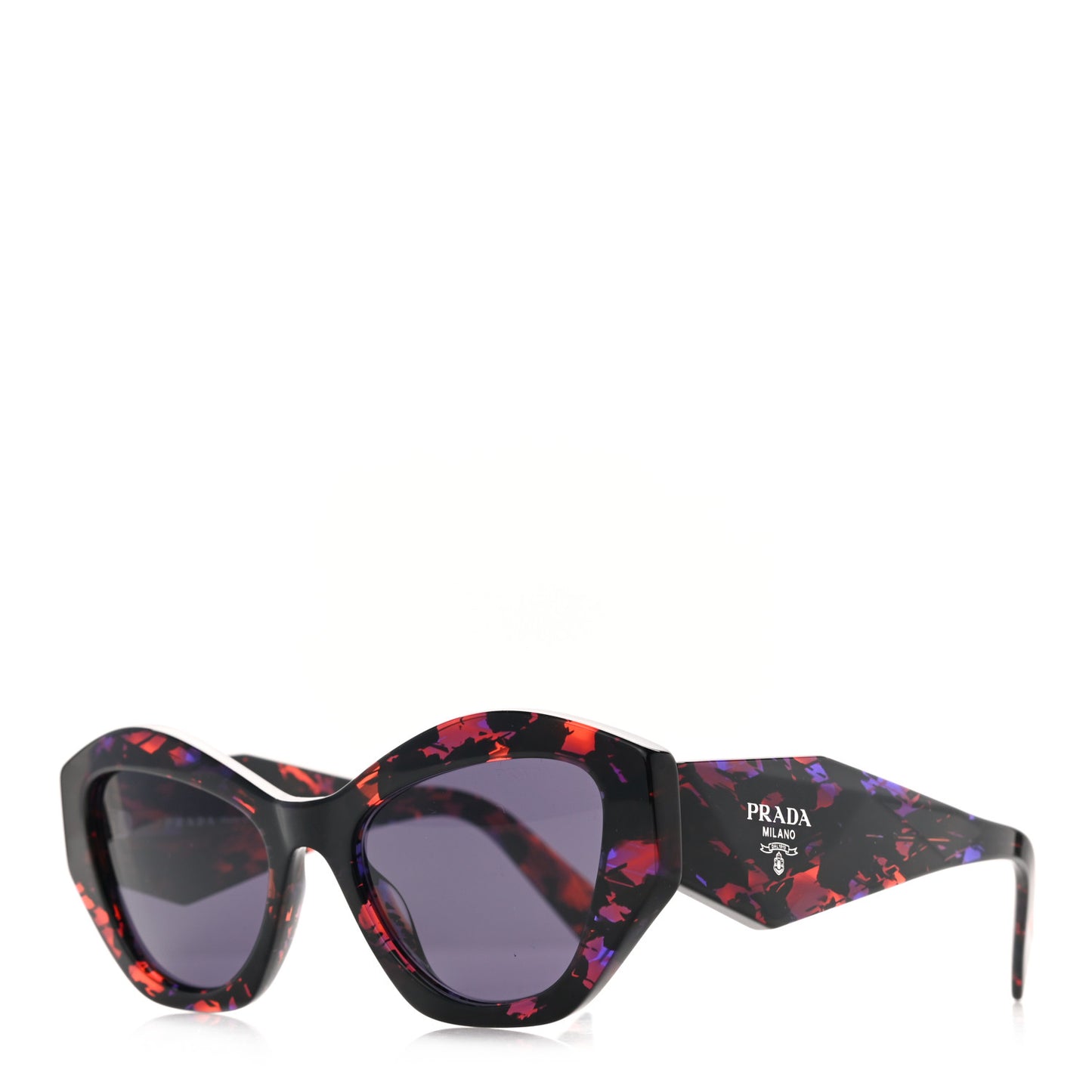 Acetate Symbole Sunglasses SPR 07Y Red