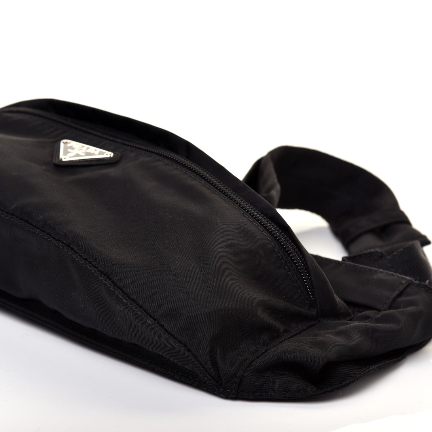 Prada Tessuto Nylon Montagna Belt Bag Black 7 of 11