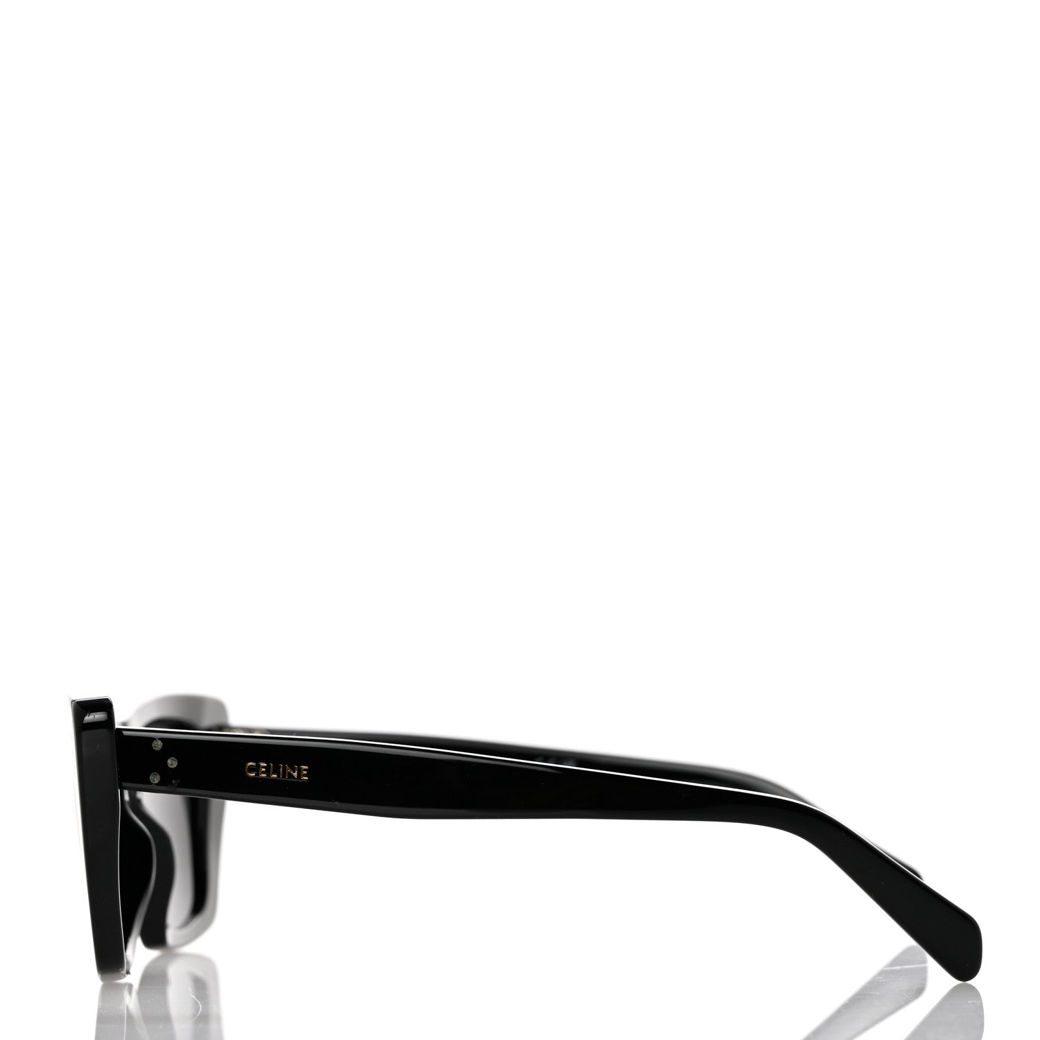 Celine Acetate Cat Eye Sunglasses CL40187I Black 3 of 7