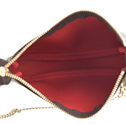 Louis Vuitton Damier Ebene Mini Pochette Accessories 5 of 8