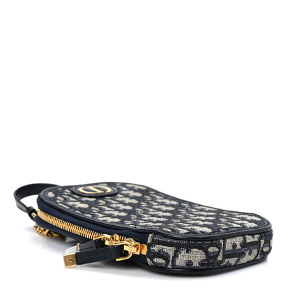 Christian Dior Oblique 30 Montaigne Phone Holder Blue 3 of 11