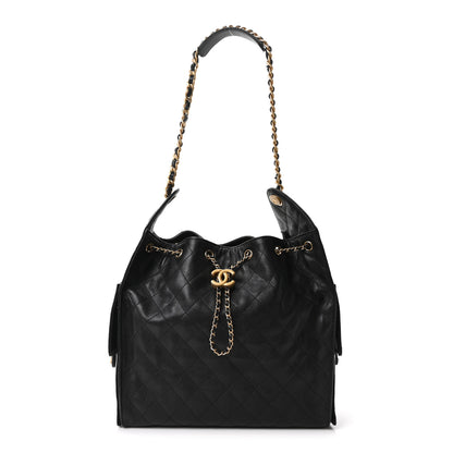 Chanel Caviar Quilted Medium Chanel 25 Handbag Black 1 of 11