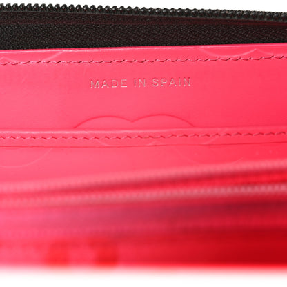 Chanel Calfskin Quilted Cambon Large Gusset Zip Around Wallet Black 7 of 12