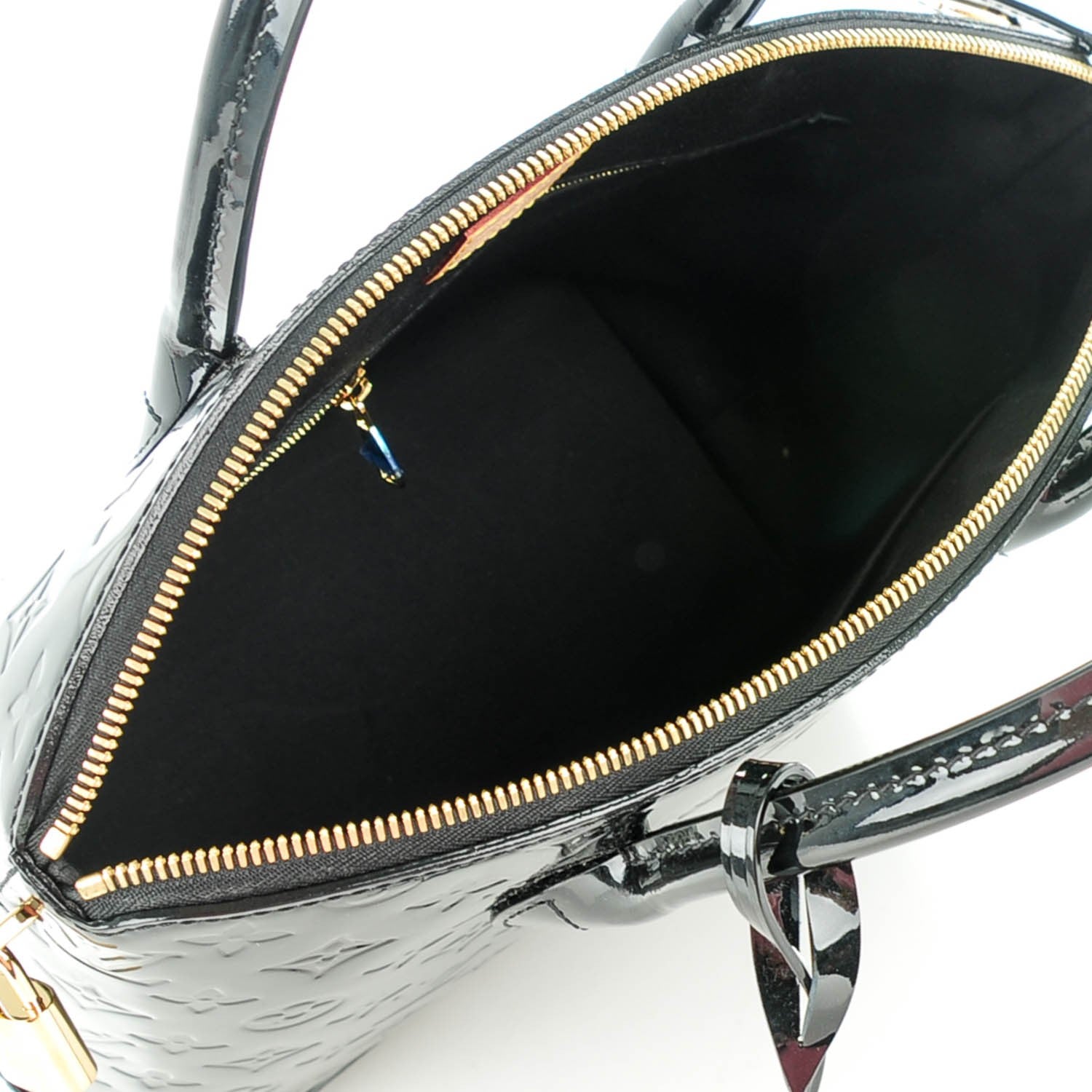 Louis Vuitton Vernis Lockit PM Black 5 of 7