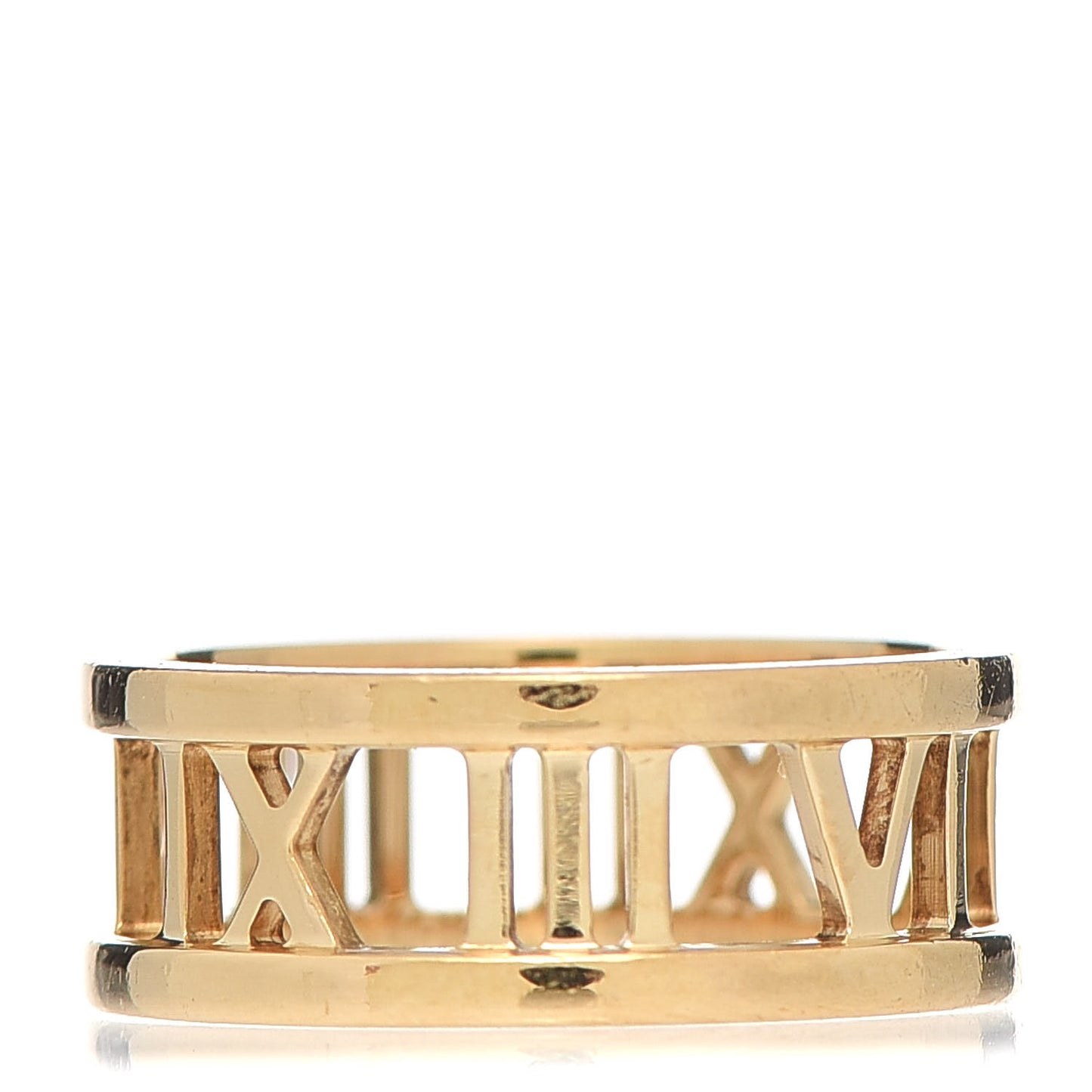 18K Yellow Gold Atlas Open Ring 48 4.5