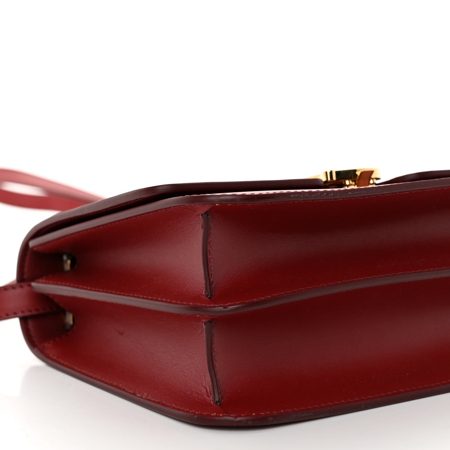 Calfskin Small TB Bag Dark Crimson
